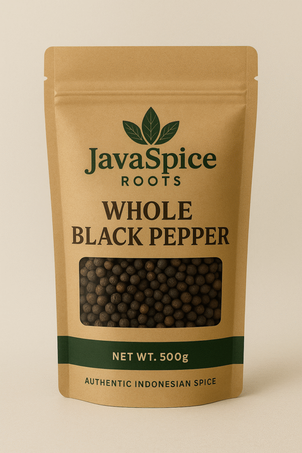Whole Indonesia Black Peppercorns – 500g Premium Grade - Free Shipping